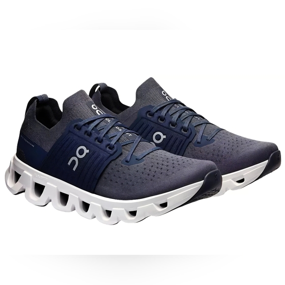 On Clouds Other - On Cloudswift 4 Running Shoes Men's US Size 10.5 Navy/Gray (NIB)